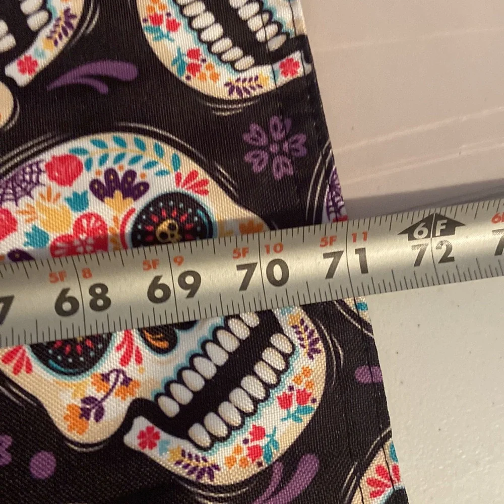 Novelty Retro Skulls Pattern Printing Table‎ Runner